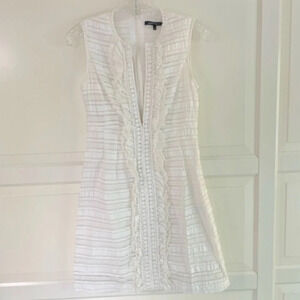 Nanette Lepore sleeveless lace fit and flare dress 15145